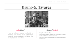 Desktop Screenshot of brunogtavares.com