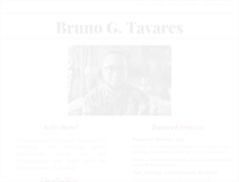 Tablet Screenshot of brunogtavares.com